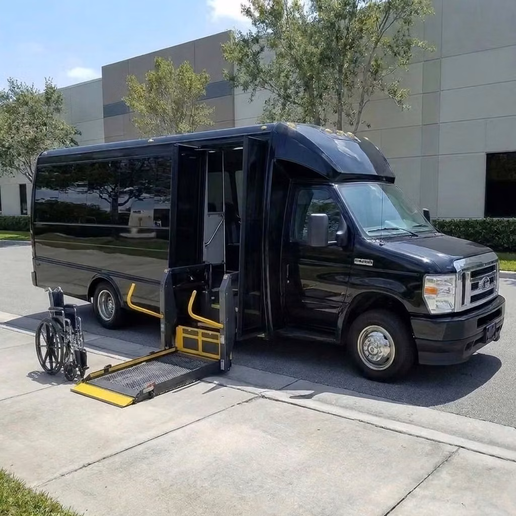 brighton 18 passenger minibus wheelchair lift