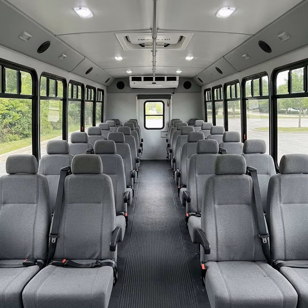 brighton 30 passenger minibus seating