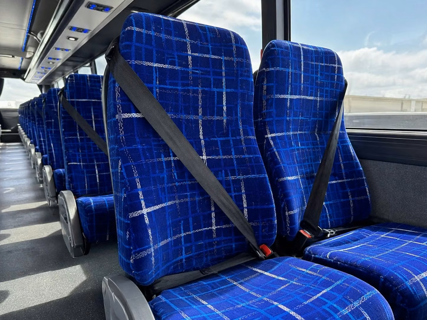 brighton charter bus interior 1