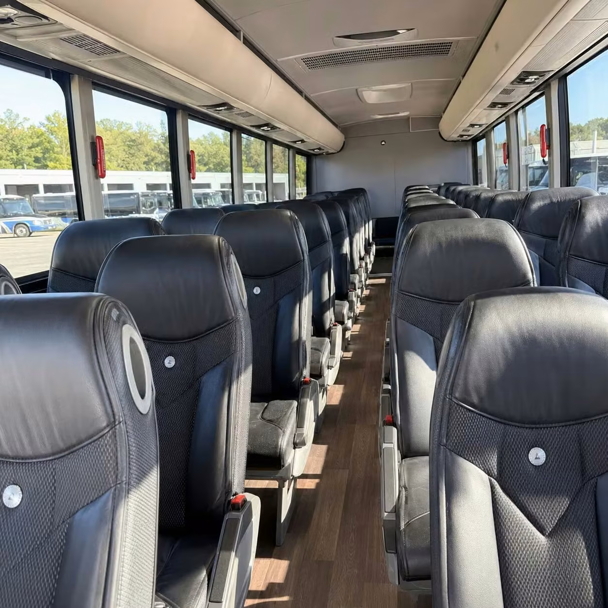 brighton charter bus interior 2