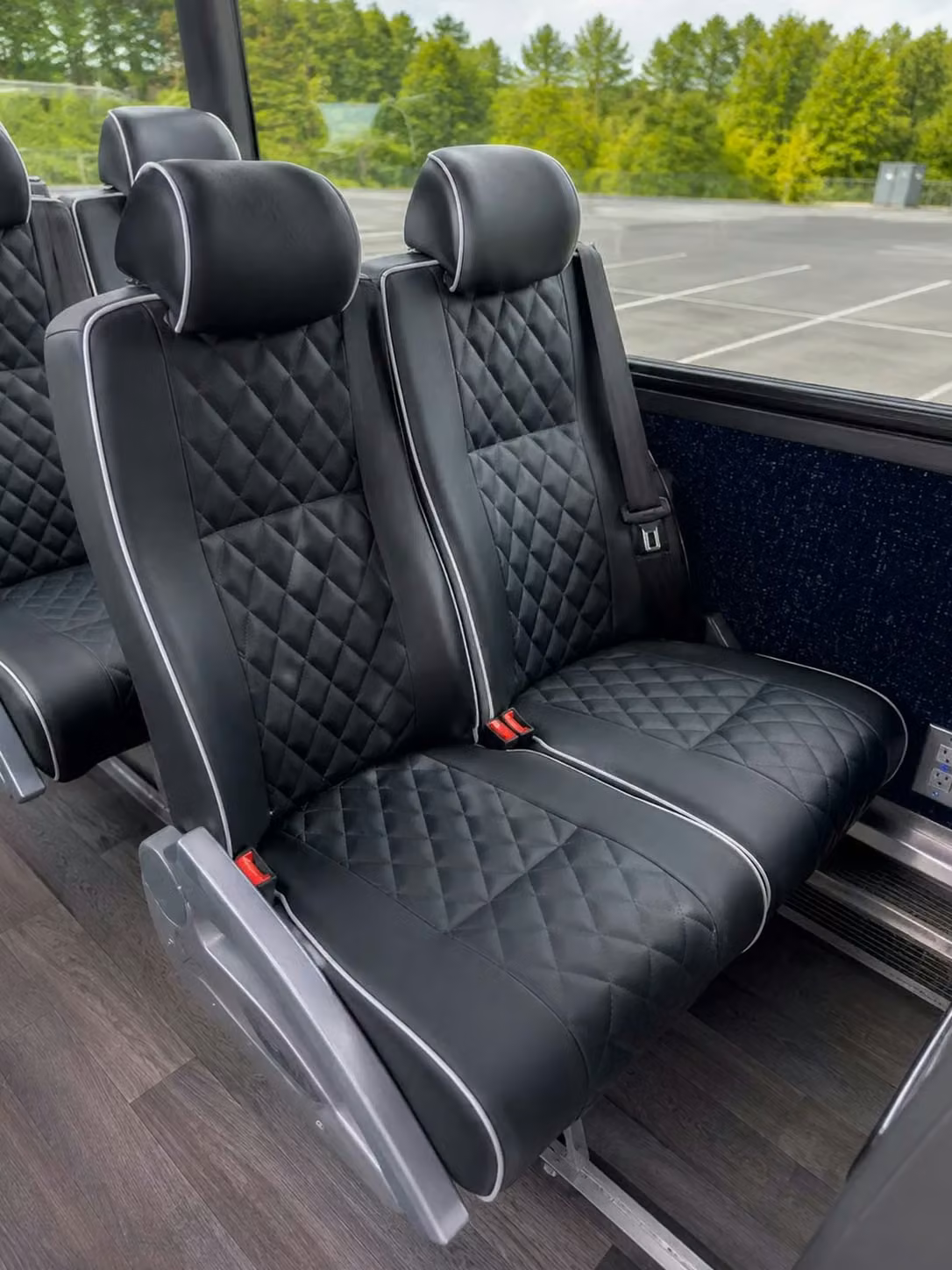 brighton charter bus reclining seats
