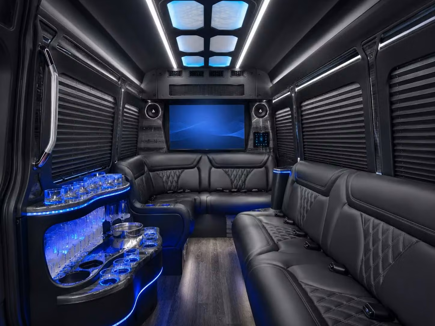 brighton private bus rentals for client dinners happy hours and networking events